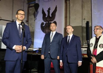 Premier Morawiecki przemawiał na Westerplatte. „Był to przedsionek piekła”
