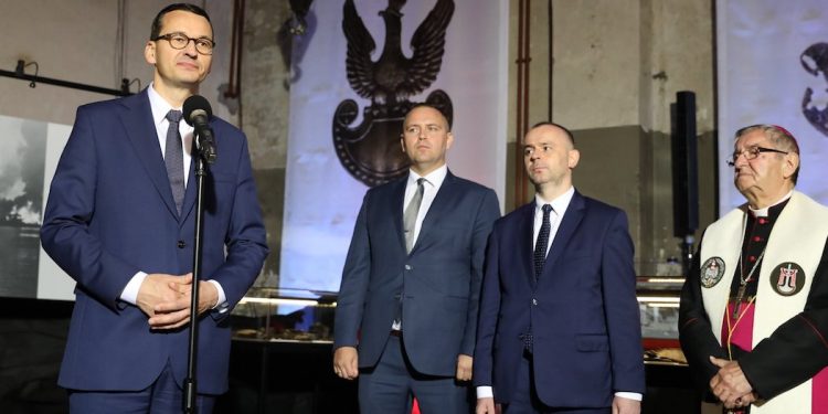 Premier Morawiecki przemawiał na Westerplatte. „Był to przedsionek piekła”