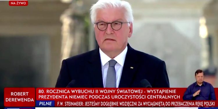 Steinmeier w Warszawie: „Ta wojna była zbrodnią Niemiec”