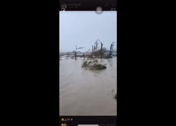 Tak wygląda huragan Dorian z kosmosu. Potężny żywioł! [WIDEO]