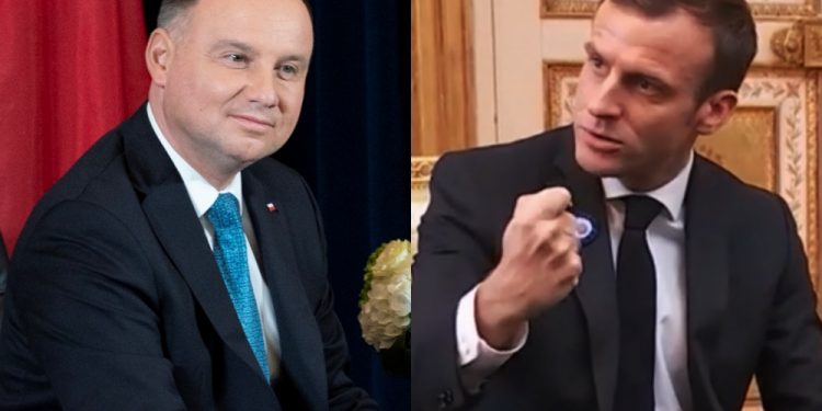 Duda odpowiedział na zaczepki prezydenta Francji: Nieelegancka wypowiedź