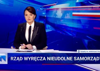 Danuta Holecka skrytykowana za nietypowy ubiór w „Wiadomościach”. „Myślałem, że mamy wrzesień ’39”