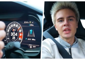 Youtuber nagrał jazdę z prędkością 300 km/h: Jestem nieśmiertelny! [WIDEO]