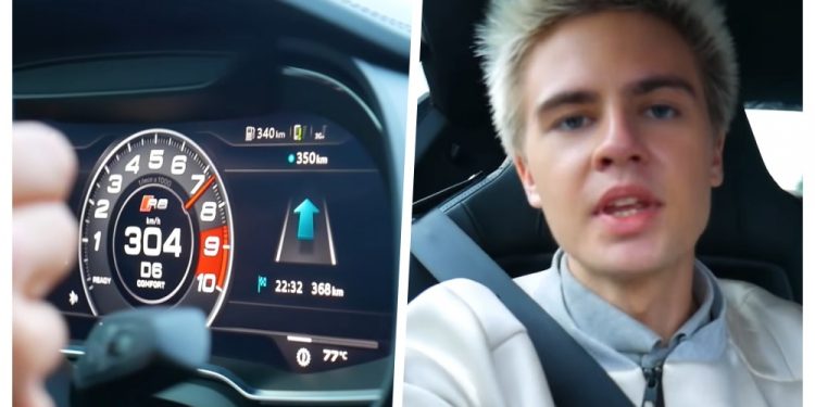 Youtuber nagrał jazdę z prędkością 300 km/h: Jestem nieśmiertelny! [WIDEO]