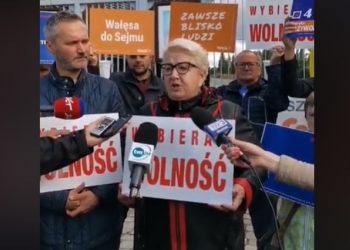 Krzywonos narzeka na 500 plus: Niczego nie załatwia [WIDEO]