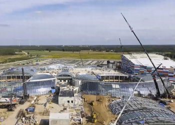 Budowa Suntago Wodny Świat na ostatniej prostej: Koniec prac konstrukcyjnych [WIDEO]