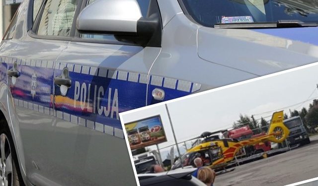 Poważny wypadek autobusu z uczniami koło Nowego Sącza. Kilkadziesiąt osób poszkodowanych