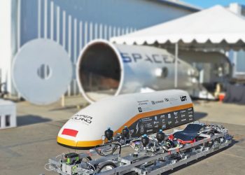 Hyper Poland: polski start-up pokazuje swój pomysł na szybką kolej magnetyczną