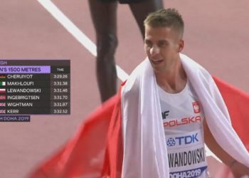 Wspaniały bieg i rekord Polski. Marcin Lewandowski z brązowym medalem Mistrzostw Świata! [WIDEO]