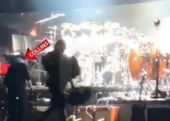 Groźny wypadek Phila Collinsa na scenie. Nagranie trafiło do sieci