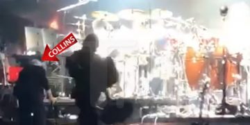Groźny wypadek Phila Collinsa na scenie. Nagranie trafiło do sieci