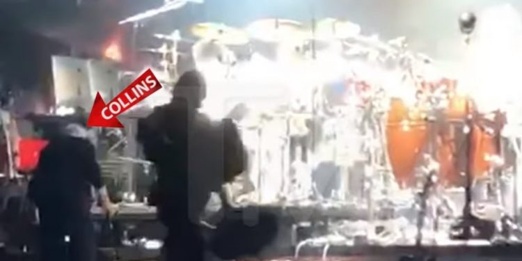 Groźny wypadek Phila Collinsa na scenie. Nagranie trafiło do sieci