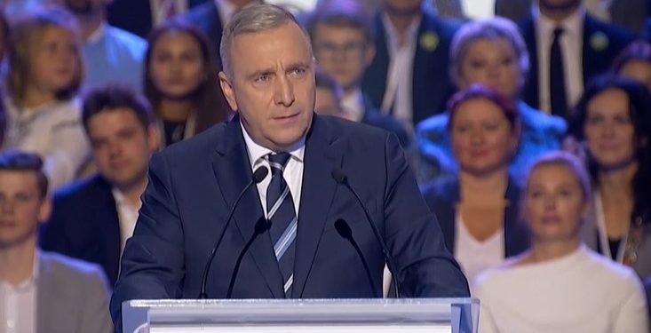 Schetyna tłumaczy się z oklasków po wystąpieniu Wałęsy