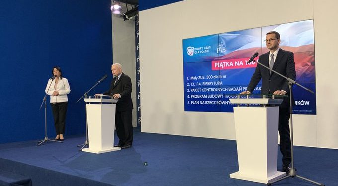 „Piątka na 100 dni”. PiS prezentuje nowe obietnice