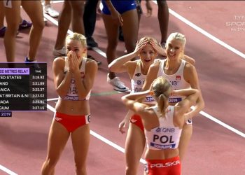 Niesamowity bieg polskiej sztafety. Polki ze srebrnym medalem i rekordem!