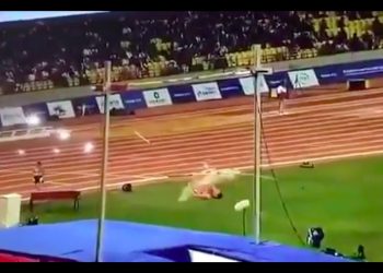 Groźny wypadek Pawła Wojciechowskiego. Podczas skoku złamała mu się tyczka! [WIDEO]