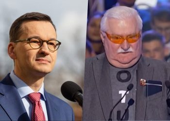 Lech Wałęsa nazwał Kornela Morawieckiego „zdrajcą”. Odpowiedział mu premier