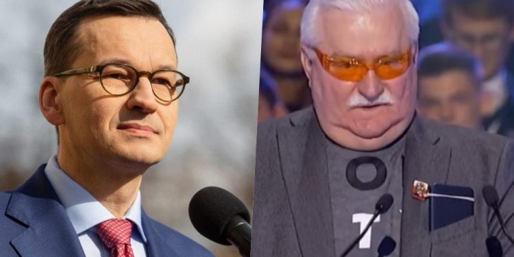 Lech Wałęsa nazwał Kornela Morawieckiego „zdrajcą”. Odpowiedział mu premier