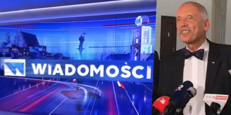 „Wiadomości” TVP przegrały z Konfederacją. Olechowski: Sędziowie angażują się w politykę