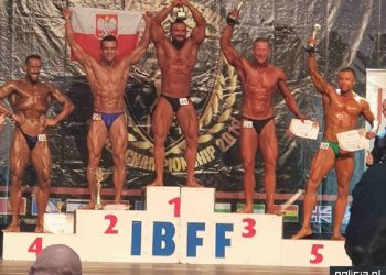 Polski policjant wicemistrzem świata w kulturystyce