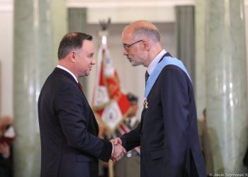Historyk, profesor Andrzej Nowak odznaczony Orderem Orła Białego