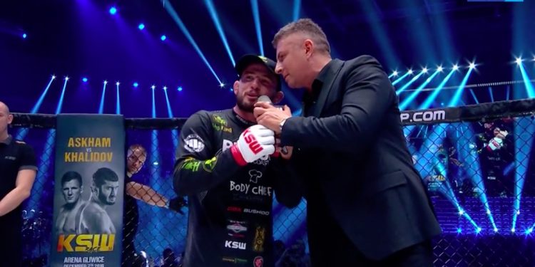 Borys Mańkowski znów wygrywa. Po gali „zaatakował” dziennikarza Polsatu [WIDEO]