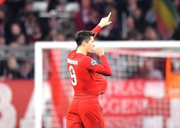Lewandowski ojcem po raz drugi! Wymowna cieszynka po golu w Lidze Mistrzów