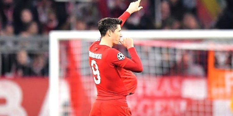 Lewandowski ojcem po raz drugi! Wymowna cieszynka po golu w Lidze Mistrzów