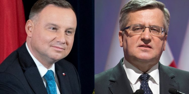 bronisław komorowski i andrzej duda