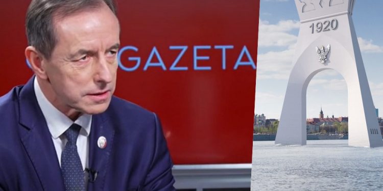 Marszałek Grodzki o projekcie łuku triumfalnego. „Przypomina otwieracz do piwa”