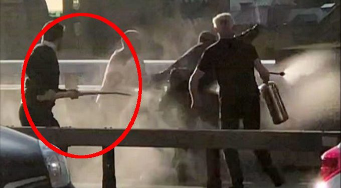 Polak walczył z terrorystą w Londynie! Atakował… kłem narwala [WIDEO]