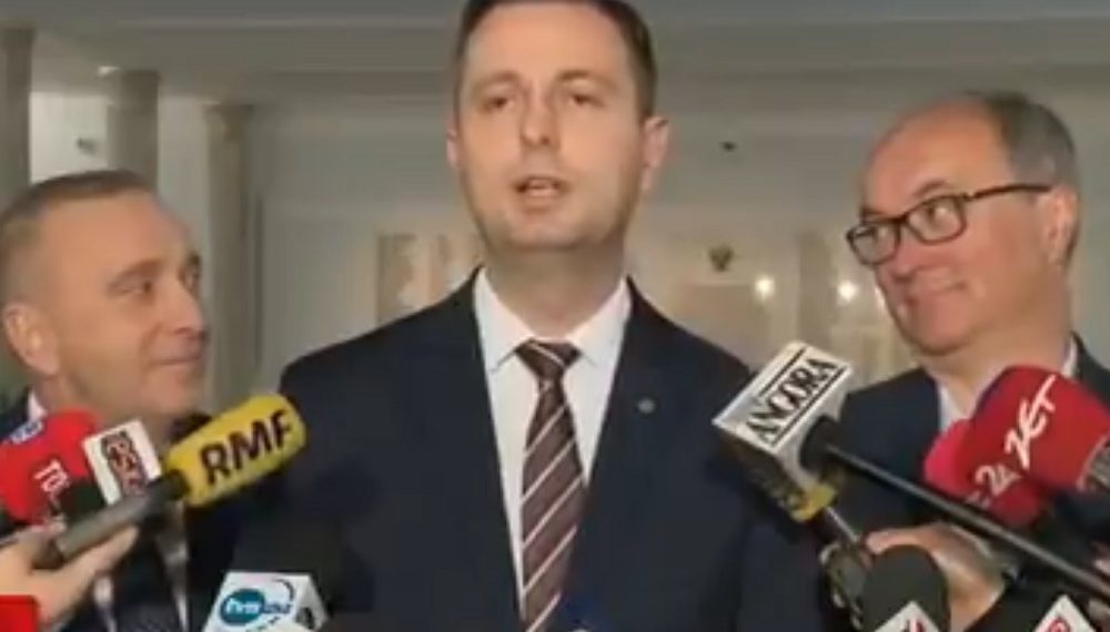 Kosiniak-Kamysz mówił o stanowiskach w prezydium Senatu. Liderzy PO i SLD nie mogli powstrzymać śmiechu