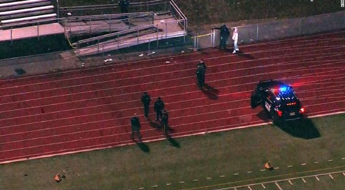 USA. Strzelanina na meczu! Dramatyczne nagrania [WIDEO]