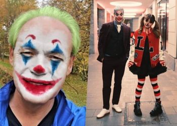 Adam Szejnfeld opublikował halloweenowe zdjęcie. „Symbol protestów na świecie”