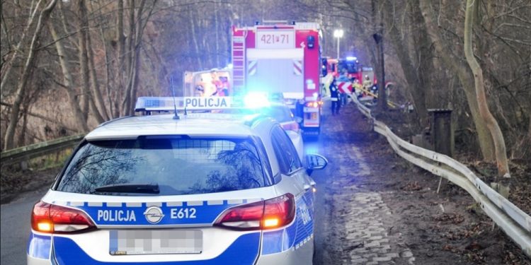 „Ponad godzinę ratował młodego człowieka”. Poruszające zdjęcie z akcji ratowniczej w Lubuskiem