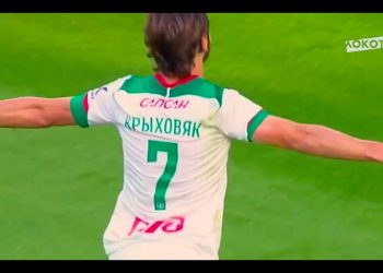 Lokomotiw przypomina fantastyczną „bombę” Krychowiaka. „Po prostu kosmos” [WIDEO]