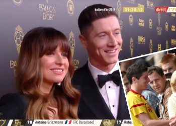 Lewandowscy zachwycili na gali Złotej Piłki. Internauci przypomnieli ich zdjęcie sprzed lat