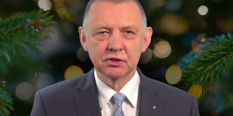 Marian Banaś złożył życzenia świąteczne. Co powiedział? [WIDEO]