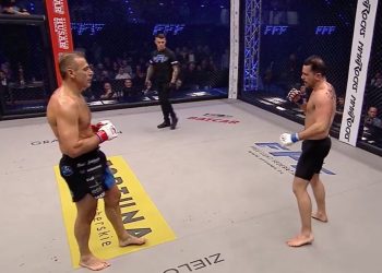 Udany debiut Świerczewskiego w MMA. Były piłkarz sensacyjnie zwycięża [WIDEO]