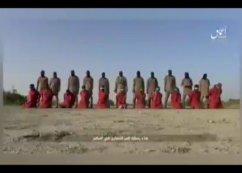 „Zemsta za al-Bagdadiego”. Tzw. Państwo Islamskie publikuje nagranie z egzekucji chrześcijan [WIDEO]