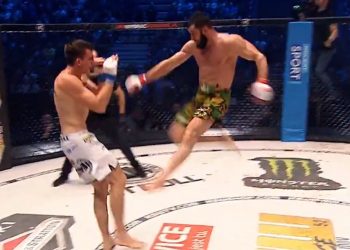 Wielkie emocje w walce Khalidov – Askham. Legendarny wojownik został pokonany [WIDEO]