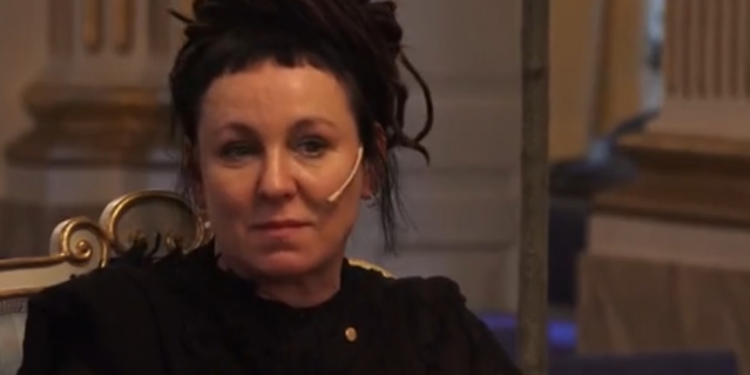 Tydzień noblowski w Sztokholmie. Olga Tokarczuk mówiła o wynikach wyborów w Polsce