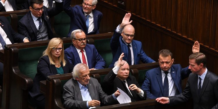 Terlecki broni projektu PiS: Opozycja jak zwykle łże