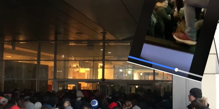 Xiaomi zrobiło promocję w Warszawie. Dantejskie sceny przed galerią! [WIDEO]