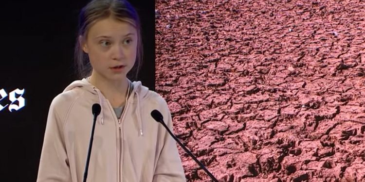 Greta Thunberg w Davos