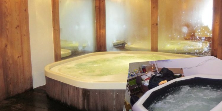 jacuzzi basen z wodą