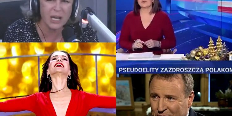 „Wiadomości” TVP: Pseudoelity zazdroszczą Polakom Sylwestra. Hanna Lis: Ja tego szamba nie oglądam [WIDEO]