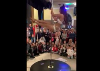 Na finale WOŚP tańczyła na rurze przed… dziećmi [WIDEO]