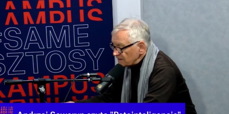 Andrzej Seweryn czyta tekst „Patointeligencji”. Internauci zachwyceni [WIDEO]