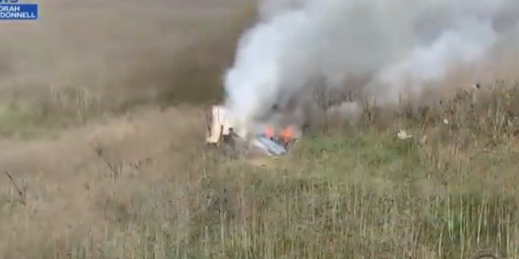 Jest nowe nagranie z miejsca katastrofy śmigłowca Kobego Bryanta. Wykonał je świadek [WIDEO]